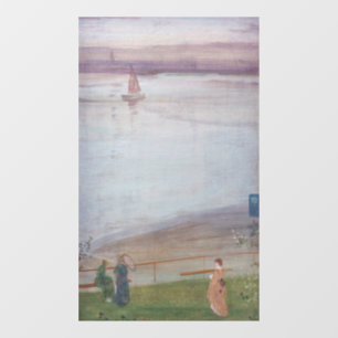 Vinilos Para Cristales James Whistler - Variaciones en violeta y verde