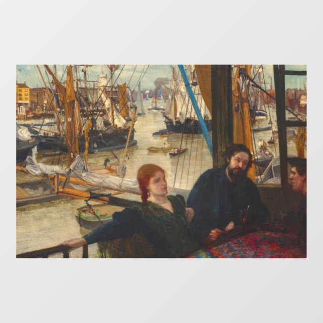 Vinilos Para Cristales James Whistler - Wapping (Hoja)