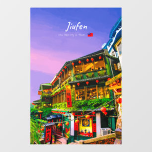 Vinilos Para Cristales Jiufen, Taiwán - Antigua Casa de Té