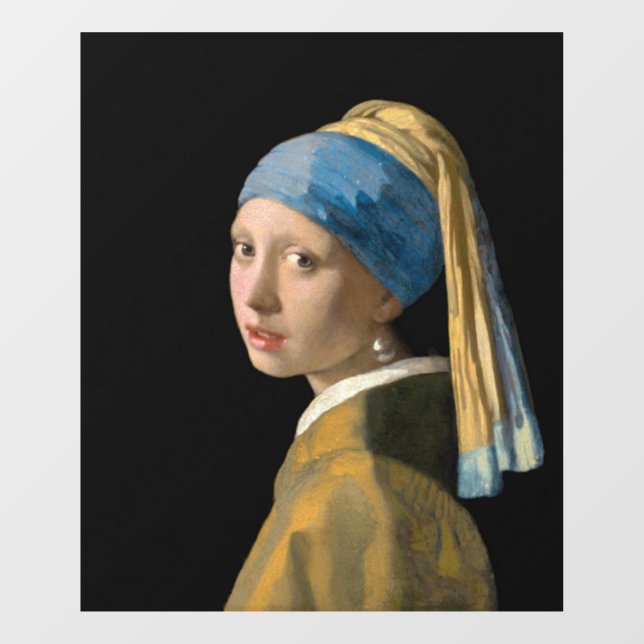 Vinilos Para Cristales Johannes Vermeer, Chica de Pearl Earring (Hoja)