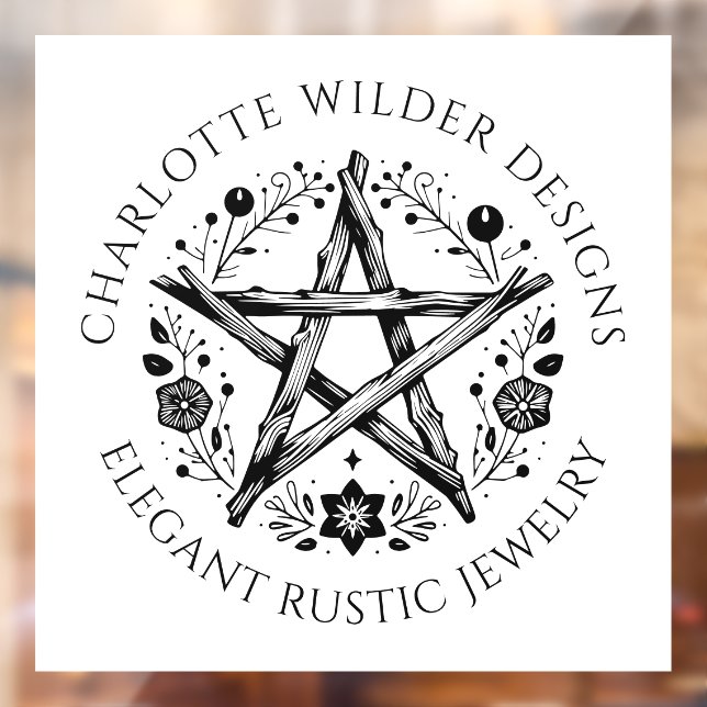 Vinilos Para Cristales Joyería Pagan de Wiccan (Hoja 2)