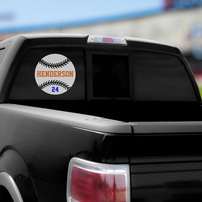 Vinilos Para Cristales Juego de Béisbol Día de la Ventana Atrás (Subido por el creador)