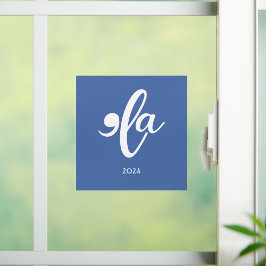 Vinilos Para Cristales Kamala dice su nombre 2024