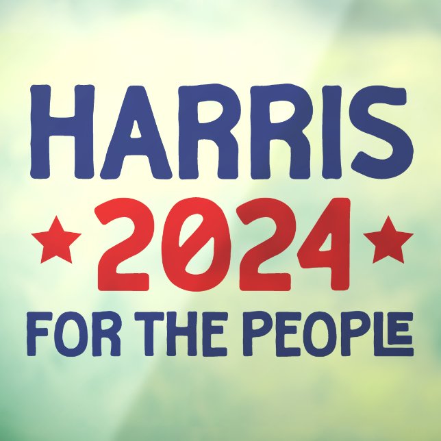 Vinilos Para Cristales Kamala Harris (Hoja 3)