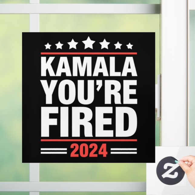 Vinilos Para Cristales Kamala te despiden Kamala Harris 2024 (Hogar)