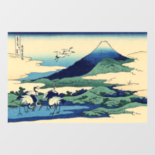 Vinilos Para Cristales Katsushika Hokusai - Umegawa en la provincia de Sa