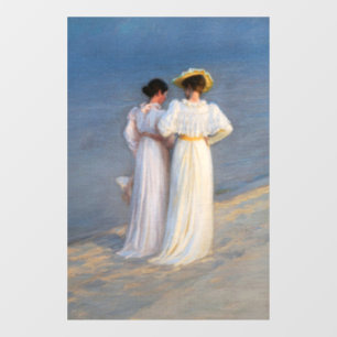 Vinilos Para Cristales Kroyer - Noche de verano en Skagen Beach Closeup