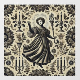 Vinilos Para Cristales La abundancia del presente navideño