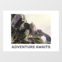 La aventura espera. Paisaje de fantasía