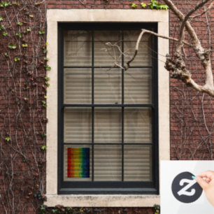 Vinilos Para Cristales La bandera teñida con nudos de SlipperyJoe's arcoí