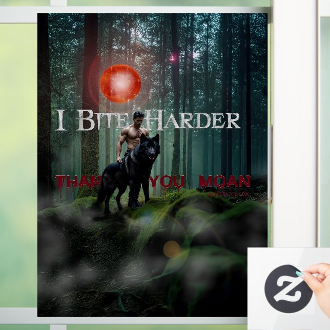 Vinilos Para Cristales La mística atmósfera de SlipperyJoe al estilo de H (Hogar)