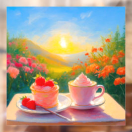 Vinilos Para Cristales La tarde más dulce del día