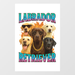 Vinilos Para Cristales Labrador Retriever