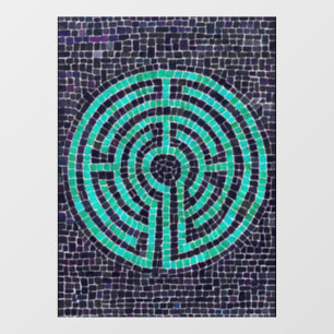 Vinilos Para Cristales LABYRINTH III 8x11 Ventana Cling