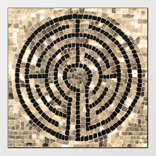 Vinilos Para Cristales LABYRINTH V 12x12 Ventana