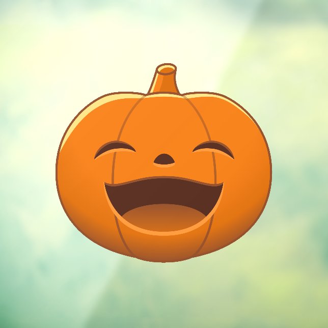 Vinilos Para Cristales Laughing Halloween Pumpkin (Hoja 3)