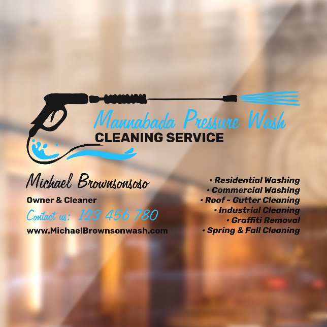 Vinilos Para Cristales Lavado a presión Lavado de alta presión (Hoja 2)