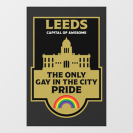 Vinilos Para Cristales Leeds Gay Pride - Leeds England LGBT -