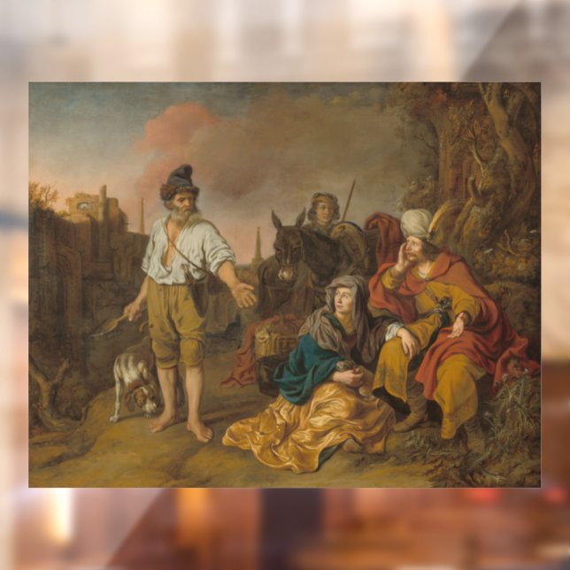 Vinilos Para Cristales Levite y su concubina en Gibeah, Testamento Viejo (Hoja 2)