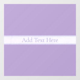 Vinilos Para Cristales Lila Claro Morado Elegante Personalizable