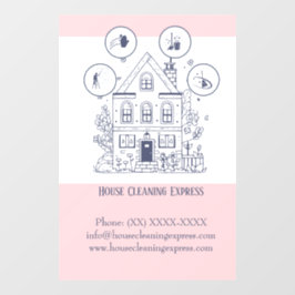 Vinilos Para Cristales Limpieza de la casa - Llave de ventana Express