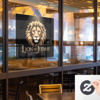 Vinilos Para Cristales Lion of Judah Window Cling