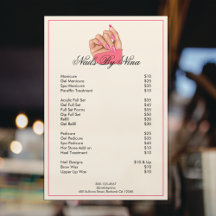 Lista de Precios de Servicios l Salón de Belleza d