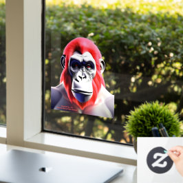 Vinilos Para Cristales LITE Ape LITE EXISTENCIAL Red Transparente