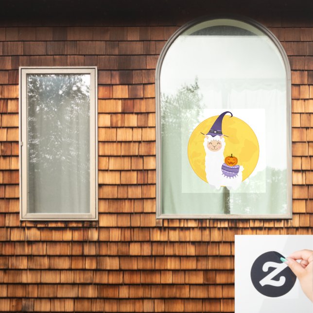 Vinilos Para Cristales Llama de Halloween (Ventana de inicio)