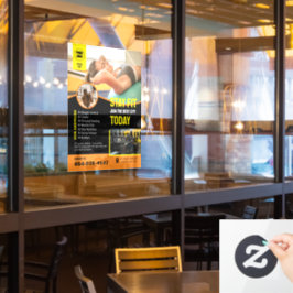 Vinilos Para Cristales Llamada a la ventana del Personalizado de servicio