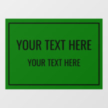 Llamado a la ventana verde personalizado con el te