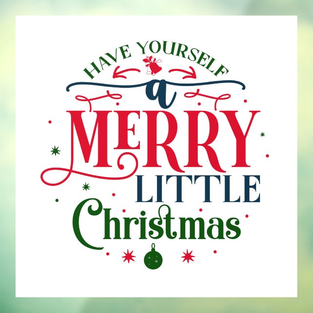 Vinilos Para Cristales Llamado a ventana de navidades (Hoja 3)