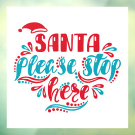 Vinilos Para Cristales Llamado a ventana de navidades