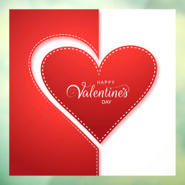 Vinilos Para Cristales Llamado a ventana día de San Valentín