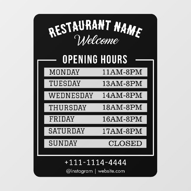 Vinilos Para Cristales Llamado a ventana PRO (Hoja)