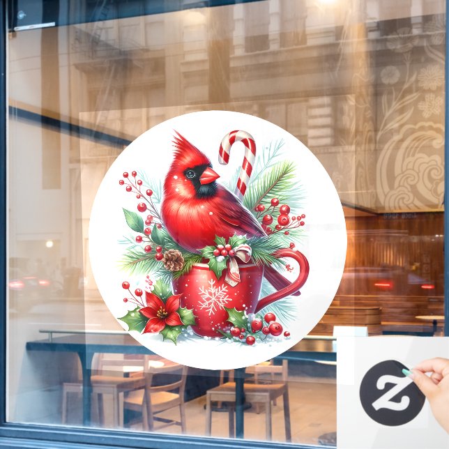 Vinilos Para Cristales Llamado de ventana cardinal (Ventana de cafetería)