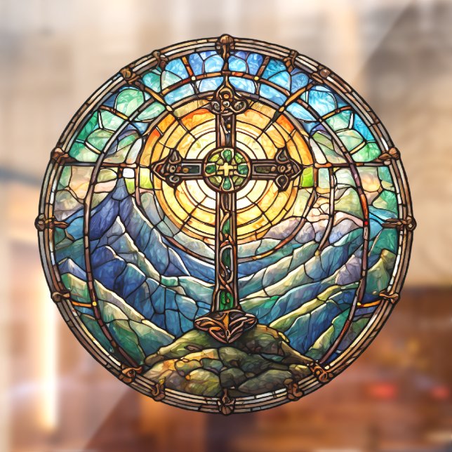 Vinilos Para Cristales Llamado de ventana cruzada (Hoja 2)