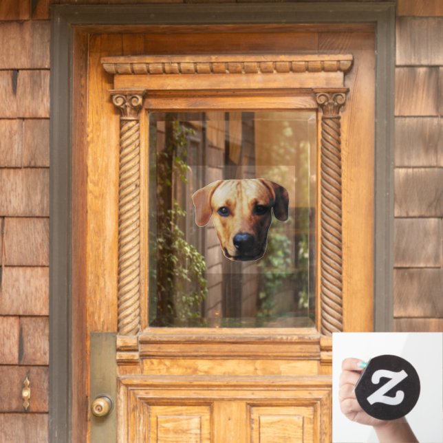 Vinilos Para Cristales Llamamiento personalizado de la ventana de la vent (Puerta de casa)