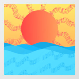 Vinilos Para Cristales Llave de ventana sinfónica de verano