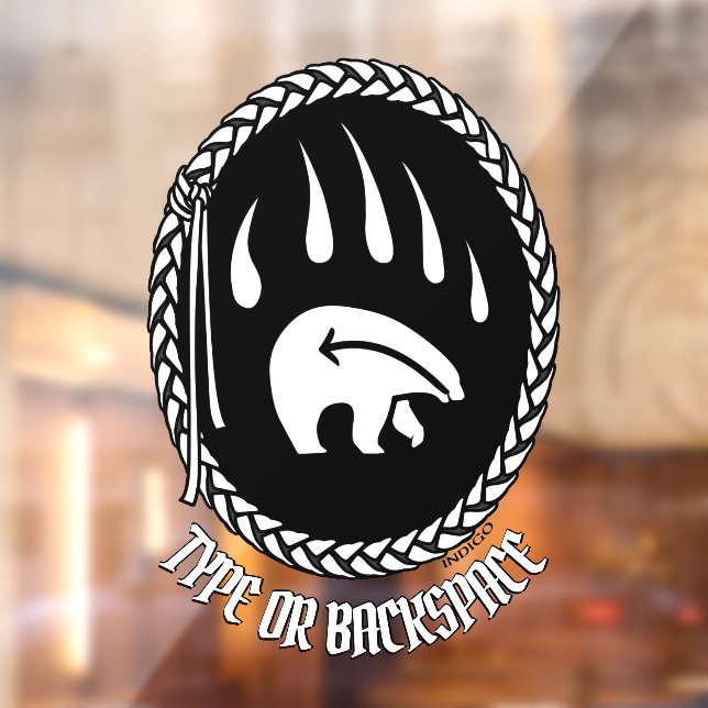 Vinilos Para Cristales Llenado de la ventana de la ventana de arte tribal (Hoja 2)