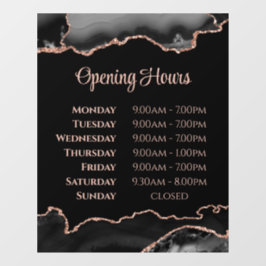 Vinilos Para Cristales Lluvia de ventana de apertura del Agante de Oro de