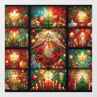 Vinilos Para Cristales Lluvia de ventana de vidrio contenido para navidad