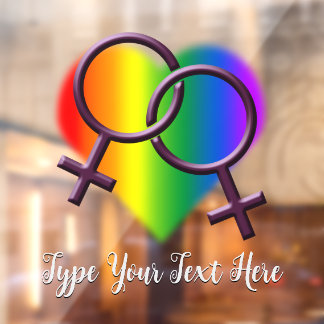 Vinilos Para Cristales Lluvia personalizada de ventana arcoiris para deco