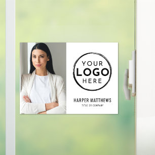 Vinilos Para Cristales Logotipo de Fotos Empresariales