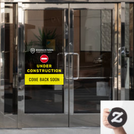 Vinilos Para Cristales Logotipo de identificación profesional | En constr