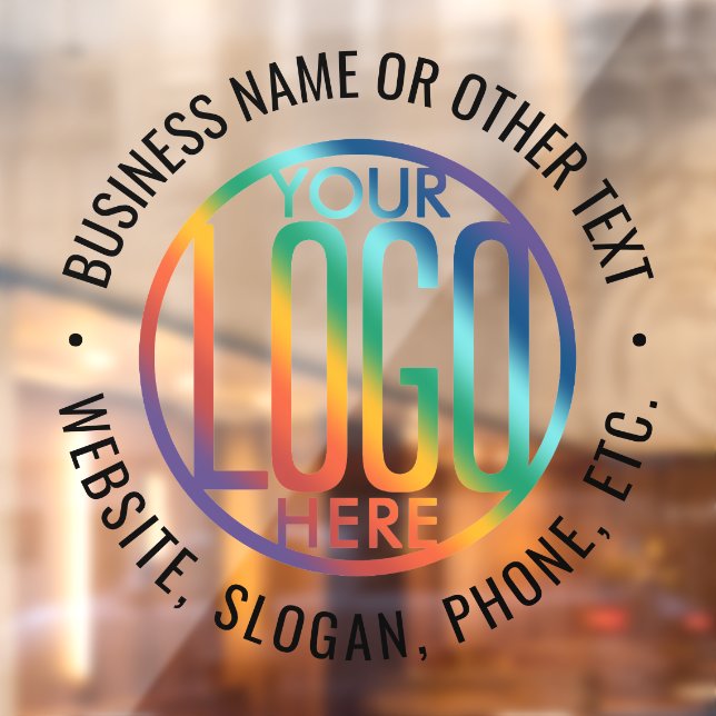 Vinilos Para Cristales Logotipo de negocio Sencillo profesional moderno n (Hoja 2)