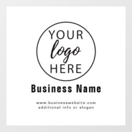 Vinilos Para Cristales Logotipo Empresarial Personalizado 