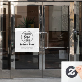 Vinilos Para Cristales Logotipo empresarial personalizado
