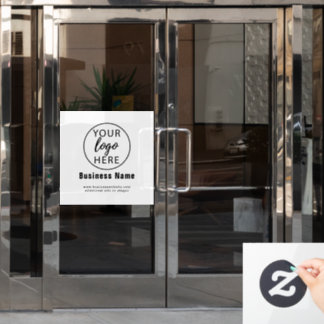 Vinilos Para Cristales Logotipo Empresarial Personalizado
