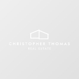 Vinilos Para Cristales Logotipo residencial moderno Inmobiliaria